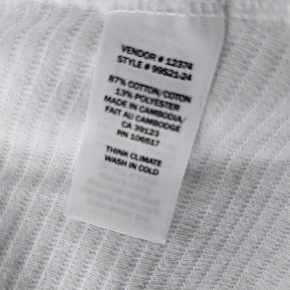 Northern Reflections White Ribbed Cardigan Size Small - Picture 6 of 7